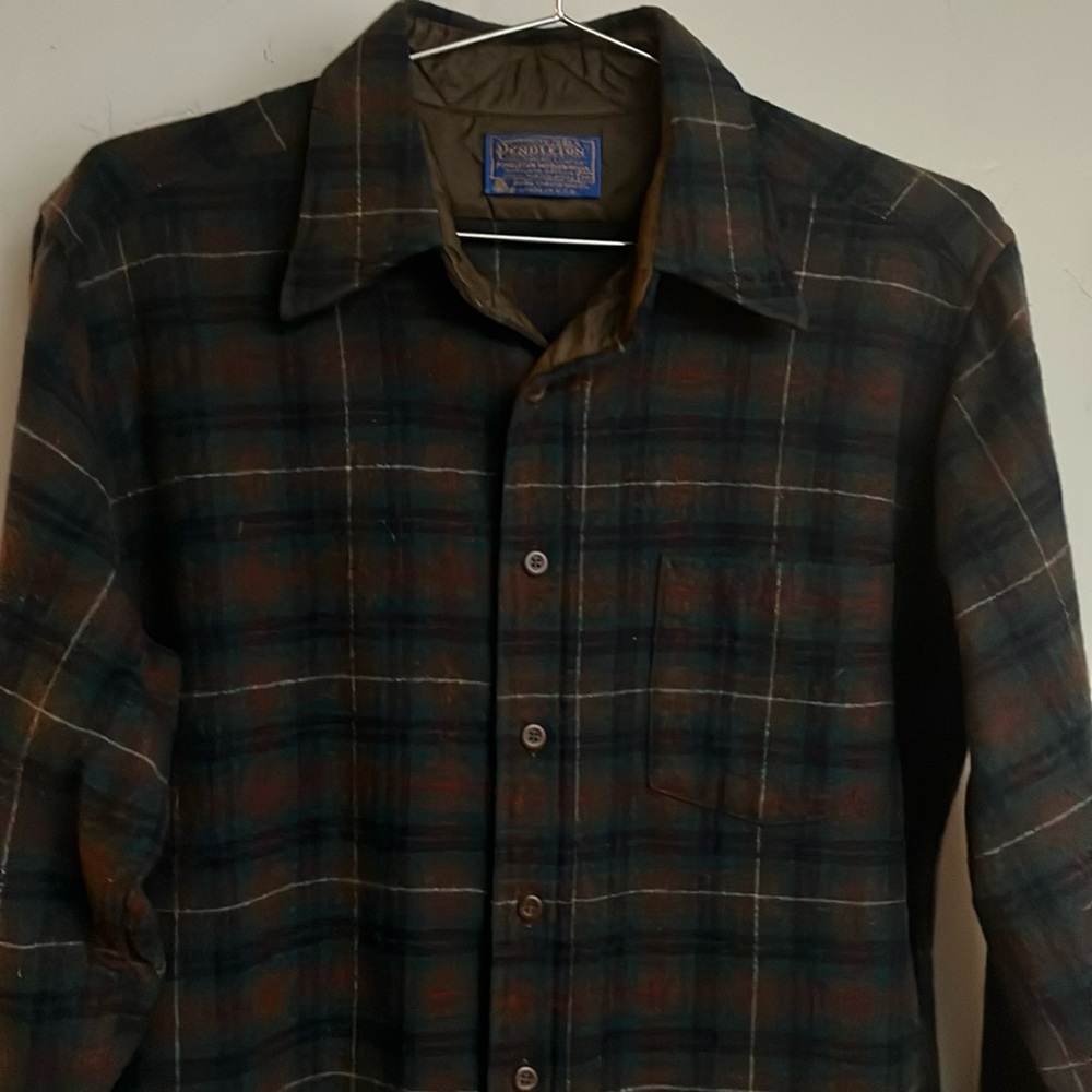 Pendleton Wool Button Down Shirt - image 2